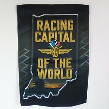 Indianapolis Motor Speedway Racing Capital Of The World Garden Flag 2-Sided