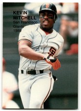 1989 PACIFIC CARDS & COMICS BASEBALL'S BEST FOUR (UNLICENSED) KEVIN MITCHELL SAN