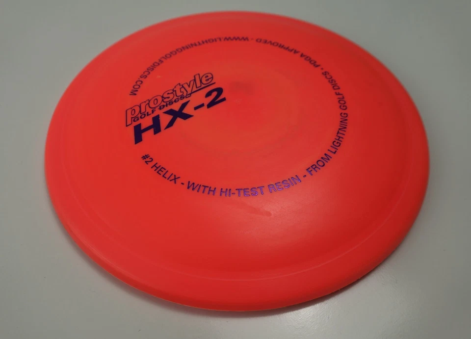 Lightning Disc Golf Pro Style HX-2 Driver #2 Helix Rare Oop - Image 1 of 1