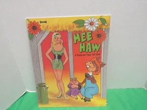 Hee Haw Punch Out Paper Doll Book - Imagen 1 de 2