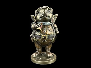 STEAMPUNK SCHWEIN PILOT VERONESE  WU77522A4 - Bild 1 von 8