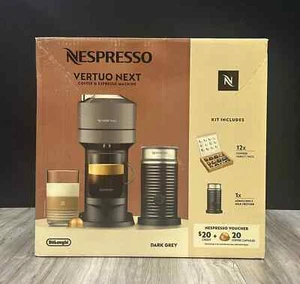 Cafetera y espresso Nespresso Vertuo Next con espumador de leche Aeroccino 3 nueva - Imagen 1 de 1