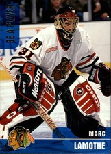 1999-00 BAP Memorabilia Chicago Blackhawks Hockey Card #399 Marc Lamothe Rookie