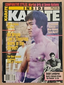 Inside Karate Magazin - August 1989 - Bruce Lee - Dolph Lundgren F - Bild 1 von 9