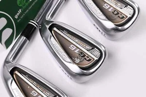 Cleveland CG16 Chrome Irons / 5-9i / Stiff Flex Cleveland Traction 85 Shafts - Picture 1 of 7