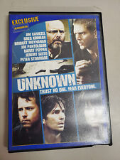 Unknown (DVD, 2006, Blockbuster Exclusive) Jim Caviezel, Bridget Moynahan Used