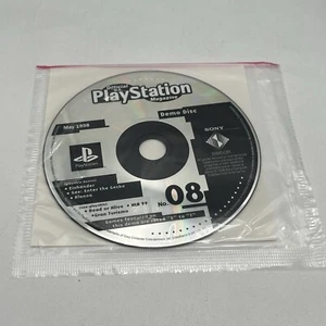 Sony PlayStation 1 PS1 PlayStation Magazine Demo Disc #08 May 1998 - New Sealed - Picture 1 of 2
