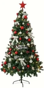 Kasaviva, Albero di Natale Artificiale Cervino, per Ambiente Natalizio - H 210cm - Foto 1 di 4