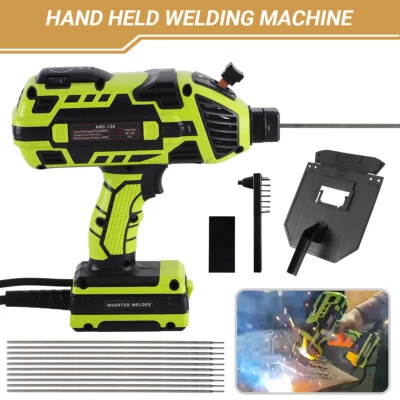 Electric Welder Hand Held Welding Machine Kit 110V Digital Arc Welder Tool US - Image 1 of 4