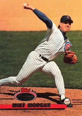 Mike Morgan #285 1993 Stadium Club Chicago Cubs Near Mint or Better - Image 1 of 2