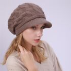 Winter Women Caps Solid Knitted Hats Female Soft High Elastic Warm Caps Beanies~
