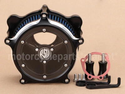 Filtro purificador de aire RSD para motocicleta para Harley Fatboy/Lo FLSTFB Softail FXSTC Foto 1 de 4