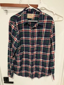 Jachs MFG Co. Men's Plaid Flannel Shirt, Green Multi, XL - Picture 1 of 2