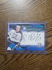 2000-01 Topps Premier Plus Private Signings Brad Richards Auto # PS-BR Tampa