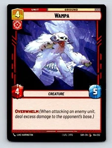 Aggression Wampa Creature Unit Ground Overwhelm Power And HP 4C 5H - Picture 1 of 10