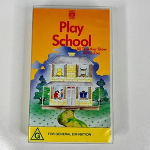 Cinta VHS Play School All Together Show & At The Zoo probada franqueo rastreado - Imagen 1 de 8