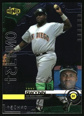 1999 Upper Deck Ionix - Techno Tony Gwynn #R84 - Image 1 of 2