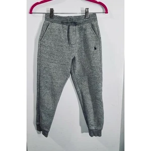 Polo Ralph Lauren boys size 7 gray jogger sweatpants with embroidered pony - Picture 1 of 8