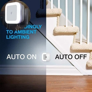 Im Flur Nachtlicht Smart Nachtlicht Licht Nachtspar LED Sensor - Bild 1 von 15