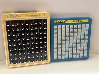 Magic Math Division and Vintage Touch n Tell Me Addition Subtraction Home School - Image 1 of 4