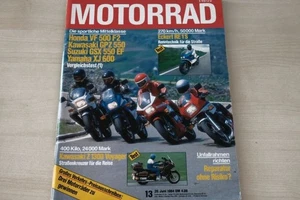 3) Motorrad 13/1984 - Kawasaki ZN 1300 A 1 Voyage - Honda RE 1 S von Eckert mit - Bild 1 von 3