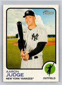 Aaron Judge - 2022 Topps Heritage #201 - New York Yankees Baseball Card MVP seas - Picture 1 of 6
