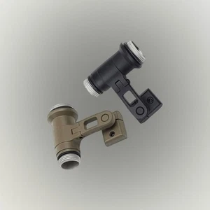 Supporto torcia casco SS Precision M-AX CAG base torcia SS MAX staffa - Foto 1 di 12