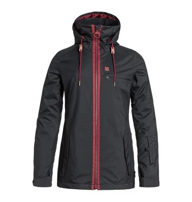 Chaqueta de Snowboard DC Revamp, Para Mujer Mediana, Negra Antracita Nueva Foto 1 de 4