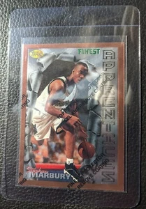 1996 TOPPS FINEST W/C #62 STEPHON MARBURY ROOKIE CARD RC MINNESOTA TIMBERWOLVES - Picture 1 of 2