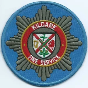 Kildare County Fire Service Embroidered Patch Size 95 mm x 95 mm - Picture 1 of 1