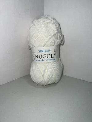Sirdar Snuggly Double Knitting Yarn Shade 0251 White - Image 1 of 4