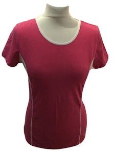 Damenoberteil F&F dunkelrosa/ärmelig Fitnessstudio Laufen Yoga UK 14 Herz Foundation T5705 - Bild 1 von 4