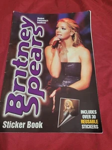 Vintage Britney Spears Stickerbuch 2000 - Bild 1 von 8