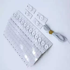 100pcs SMD-Lampenperlen mit optischem Linsenfilter für LED-TV-Reparatur 3V - Bild 1 von 4