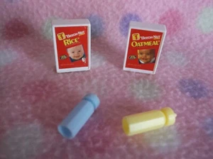 Barbie Doll Baby Nursery Infant Cereal Rice Oatmeal Bottles #4 Accessory New! - Picture 1 of 2