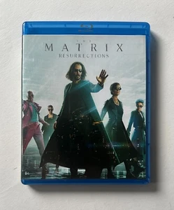 THE MATRIX RESURRECTIONS (2021) Keanu Reeves/Carrie-Anne Moss 2022 Blu-ray + DVD - Picture 1 of 3