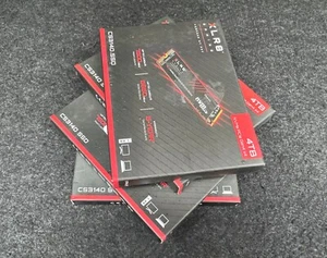 4TB PNY XLR8 Gaming CS3140 SSD NVMe M.2 Internal SSD M280CS3140-4TB-RB (NEW) - Afbeelding 1 van 1
