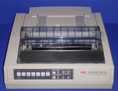 OKI ML 520 ML 590 oder 5520 ML 5590 oder ML 591 ML 521 Nadeldrucker top refurbis - Bild 1 von 4