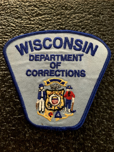 WISCONSIN DEPARTMENT OF CORRECTIONS PATCH - vintage | eBay