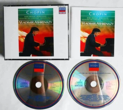 2CD Box Vladimir Ashkenazy: Chopin (Decca) 1987 - Bild 1 von 2