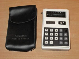 PANASONIC JE-880U TASCHENRECHNER 1973 VINTAGE wie NEU / MINT - Picture 1 of 4