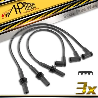 A-Premium 3x Spark Plug Wire Sets for Jeep Grand Cherokee 09-10 Dodge Dakota Ram - Image 1 of 4