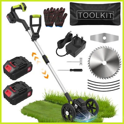 Für Makita Akku Rasentrimmer 21V Elektro Freischneider Motorsense mit 2xAkkus DE - Bild 1 von 4