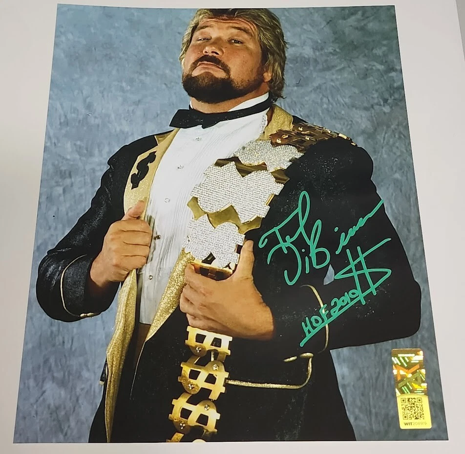 Ted Dibiase The Million Dollar Man WWF WWE Autographed Signed 8x10 Photo Print - Image 1 of 1