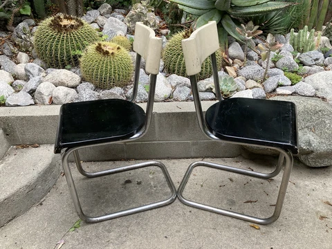 Rare Machine Age Bauhaus Style Cantilevered Chairs Sellers Co. 1939 Cover