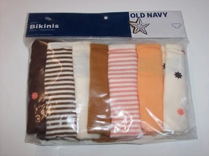 Old Navy Underwear Girls Bikini 7 Stars Stripes S New - Picture 1 of 2