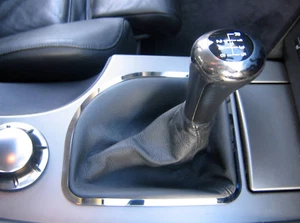 D Chrom Rahmen für Schaltkulisse Schaltung manuell / BMW E60 E61 - Edelstahl - Picture 1 of 3