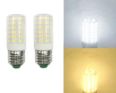 2pcs E27 E26 LED Bulb A15 8W 12~24V Lamp For RV/Boat/Solar 66-5730 Corn Light H - Image 1 of 4