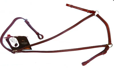 Pechera TREADSTONE Show - ELEVADA - Cuero Marrón Habana Calidad - PONY - NUEVO Foto 1 de 4