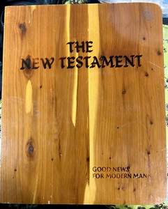 Complete Bible New Testament 20 cassettes in Today's Modern English in Cedar Box - Picture 1 of 8